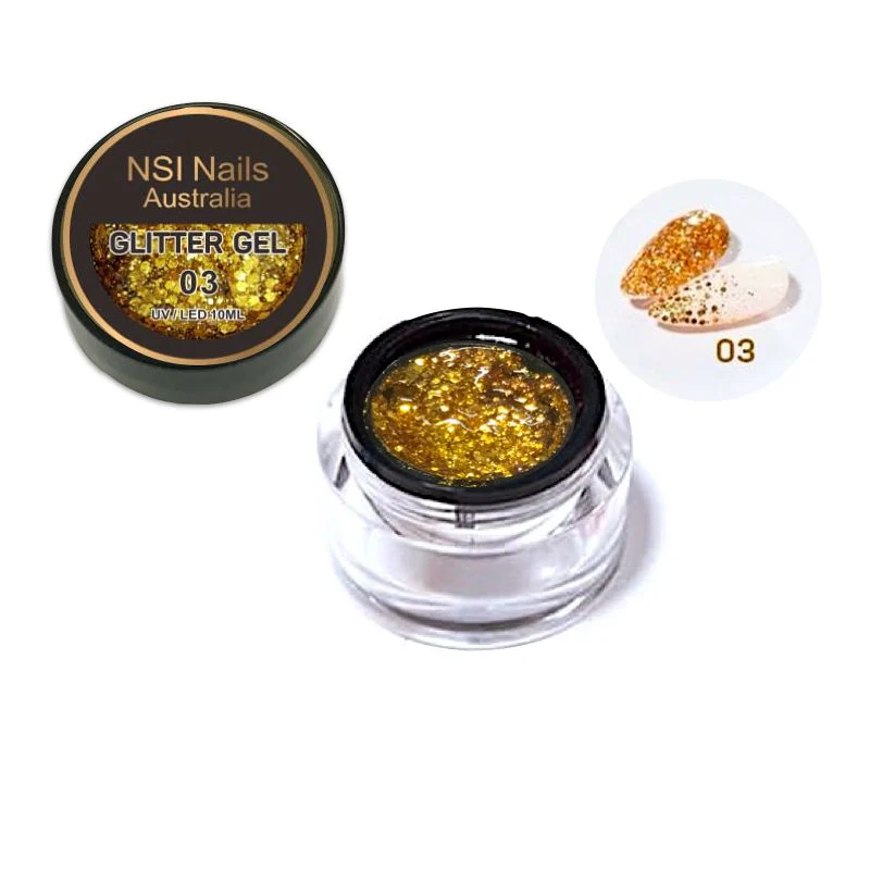 Glitter Sequins Gel 10ml Jar - Image 5