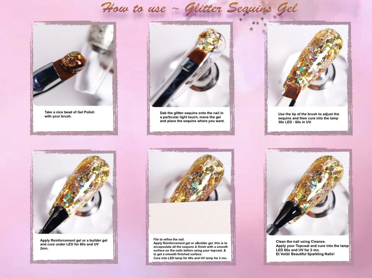 Glitter Sequins Gel Born Pretty - Image 7