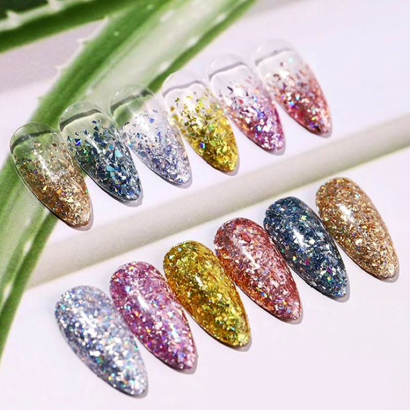 Glitter Sequins Nail Art Holographic Laser - Image 2