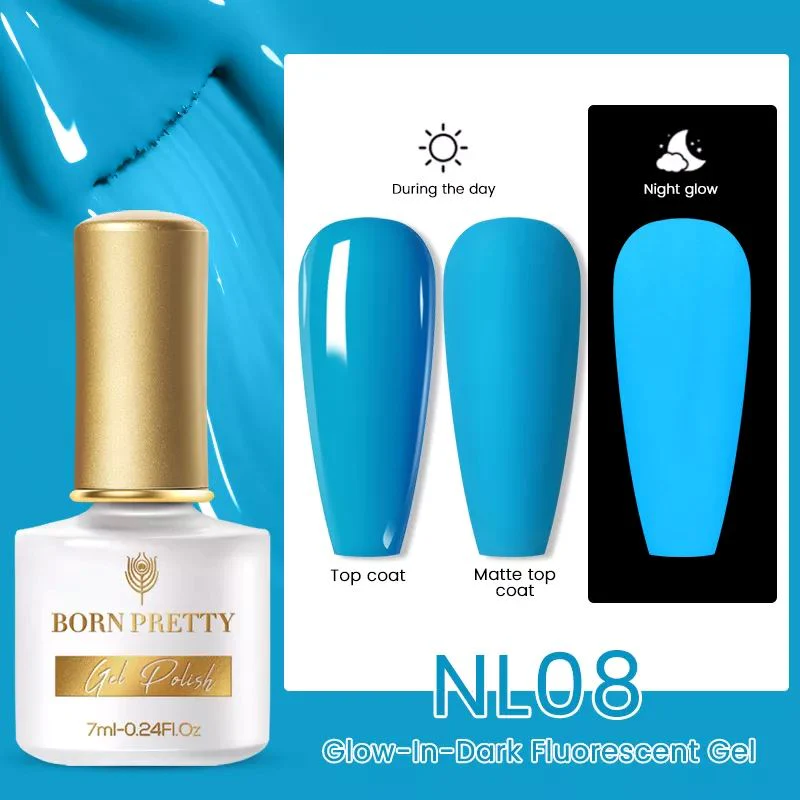 Glow-In-Dark Fluorescent Gel Polish Born Pretty - Image 15