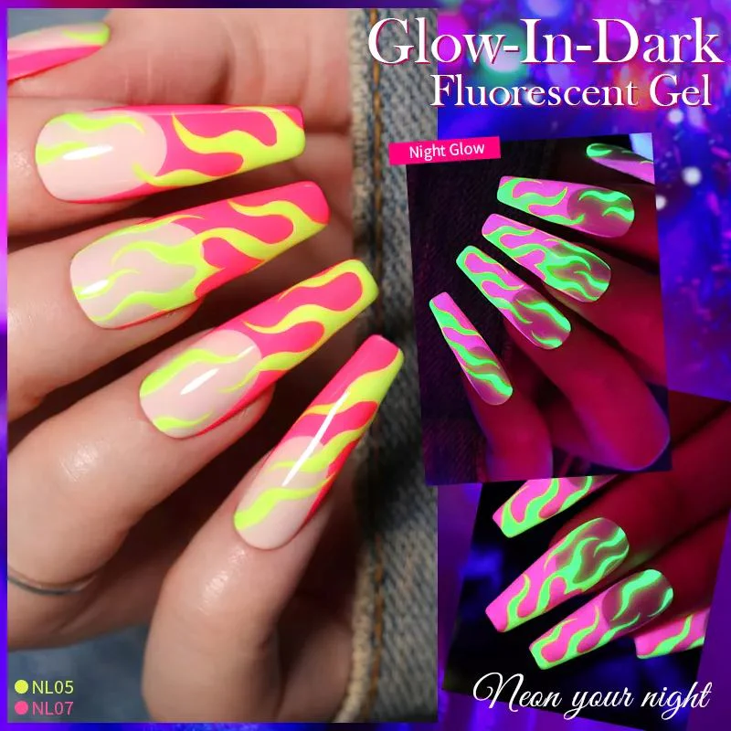 Glow-In-Dark Fluorescent Gel Polish Born Pretty - Image 3