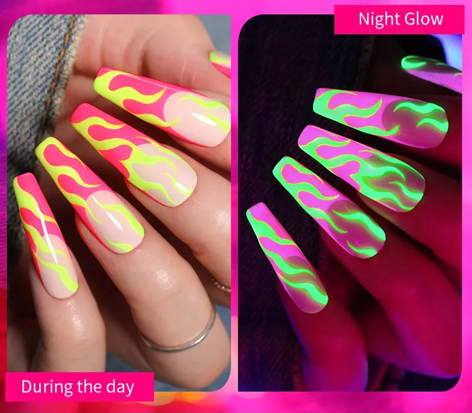 Glow-In-Dark Fluorescent Gel Polish Born Pretty - Image 7