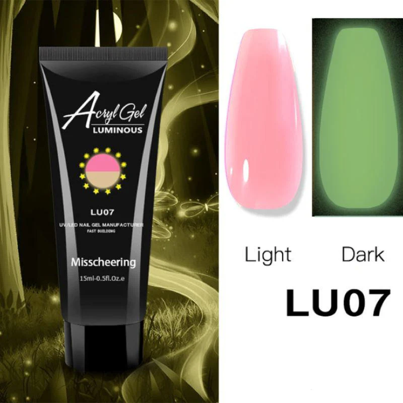 PolyGel Gel In A Tube - Glow in the Dark - Image 11