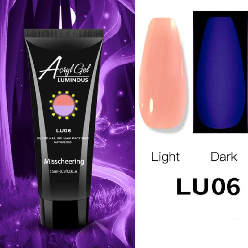 PolyGel Gel In A Tube - Glow in the Dark - Image 12