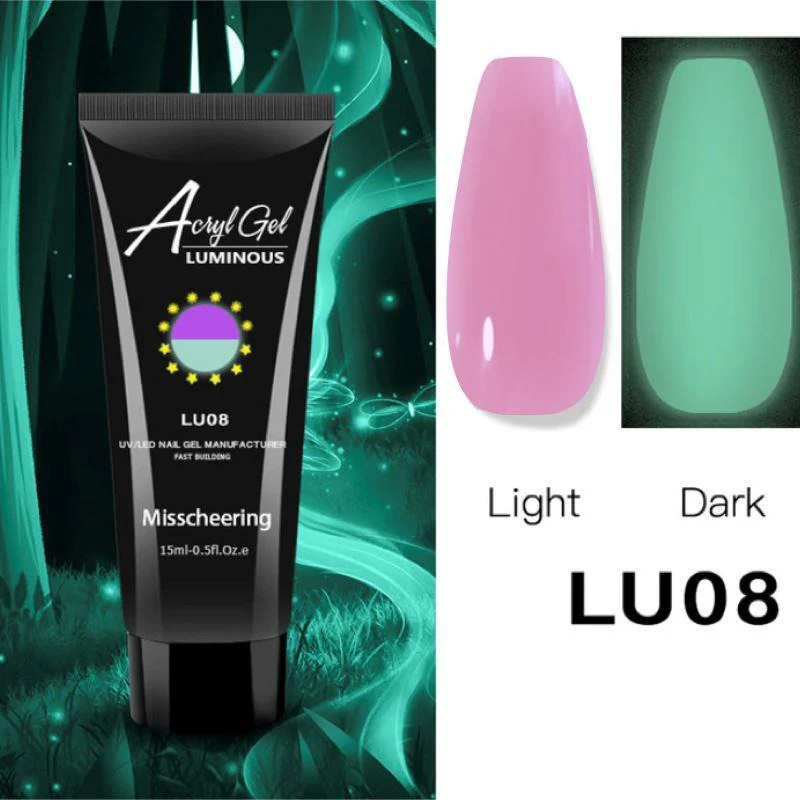 PolyGel Gel In A Tube - Glow in the Dark - Image 13