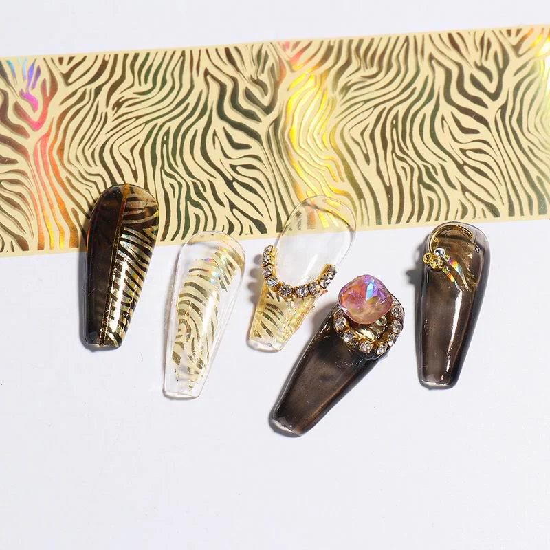 Gold Series Nail Foil 10pcs - Image 3