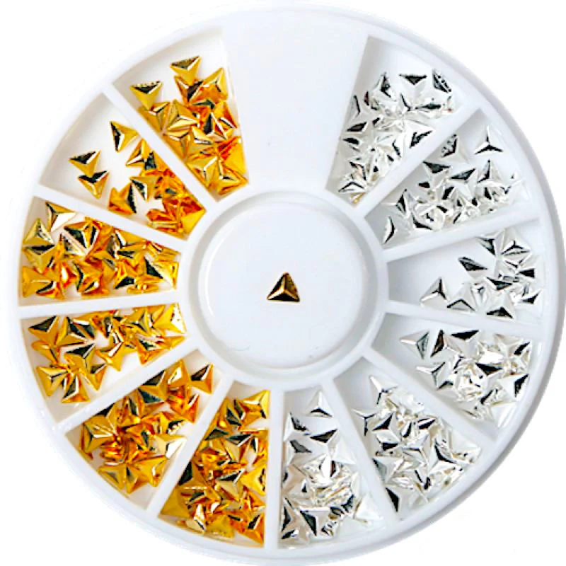 Gold & Silver Nail Art Decoration Wheels - Image 5