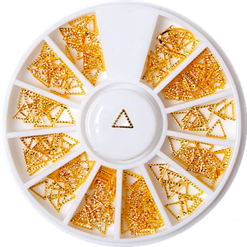 Gold & Silver Nail Art Decoration Wheels - Image 6