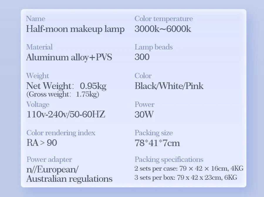 Half Moon Nail Desk Lamp - Image 22
