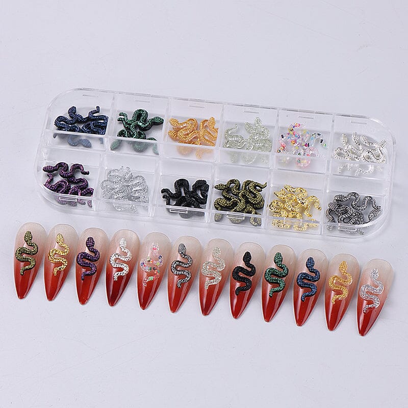 Halloween Decoration 3D Snake Charms - Image 3