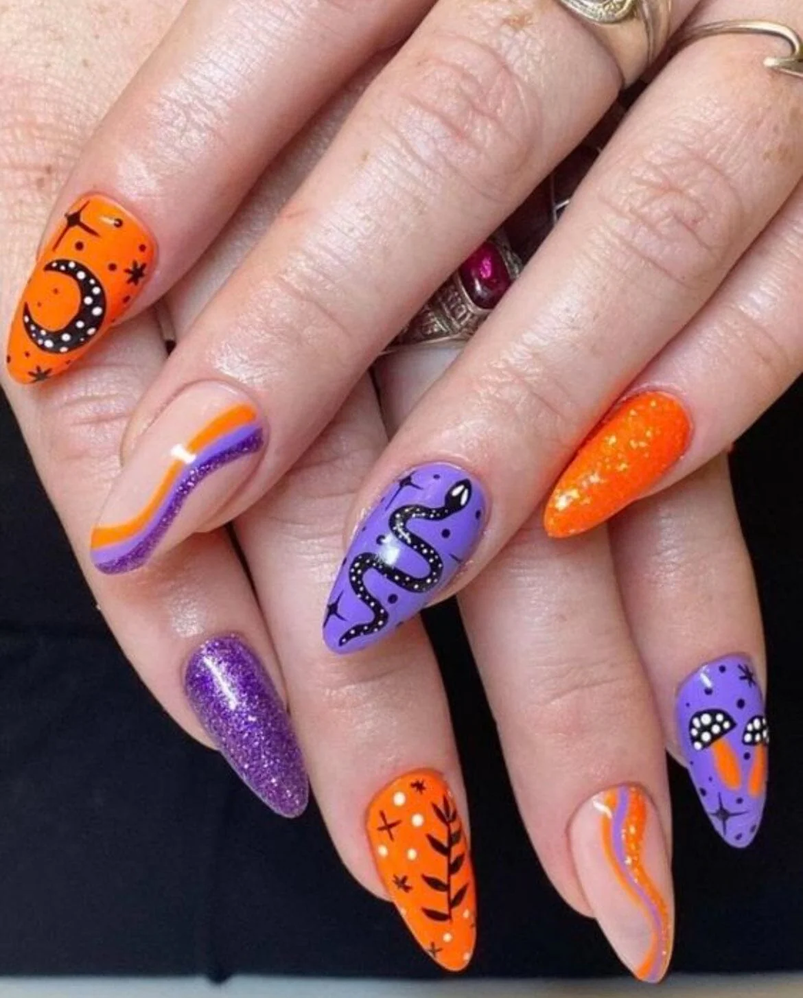 Halloween Gel Polish & Nail Sticker Set - Image 13