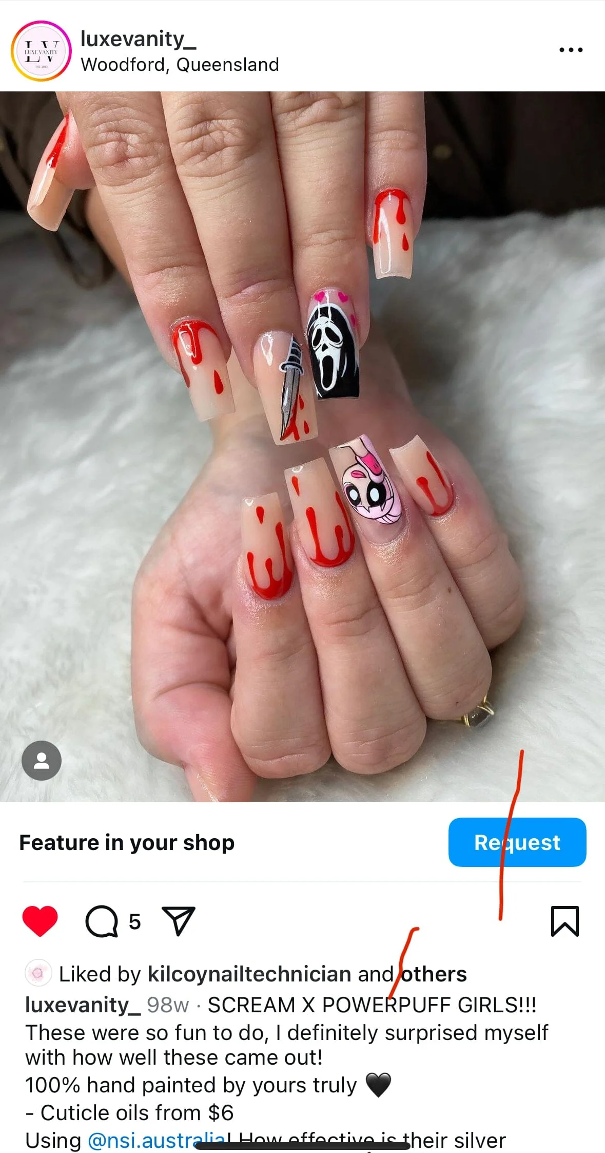 Halloween Gel Polish & Nail Sticker Set - Image 17