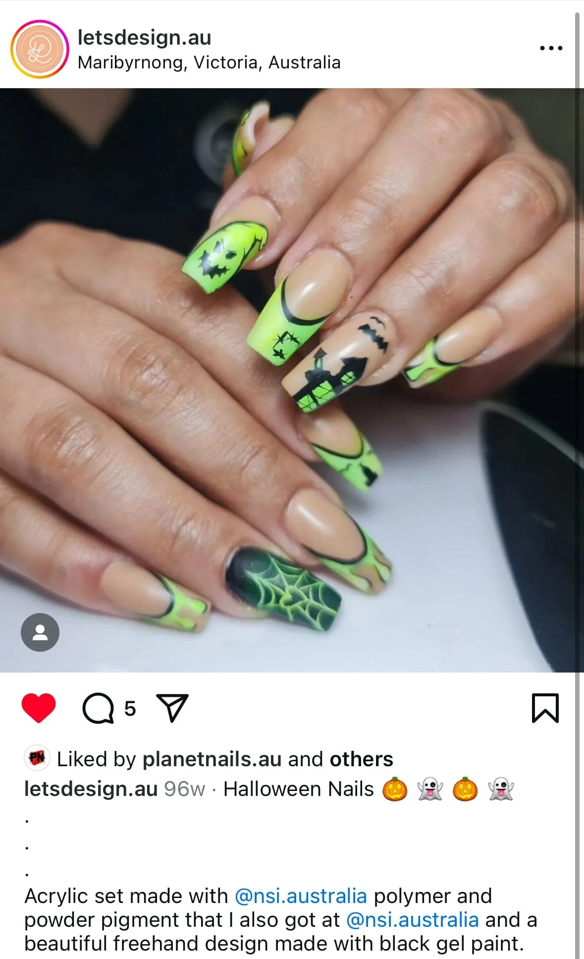 Halloween Gel Polish & Nail Sticker Set - Image 3