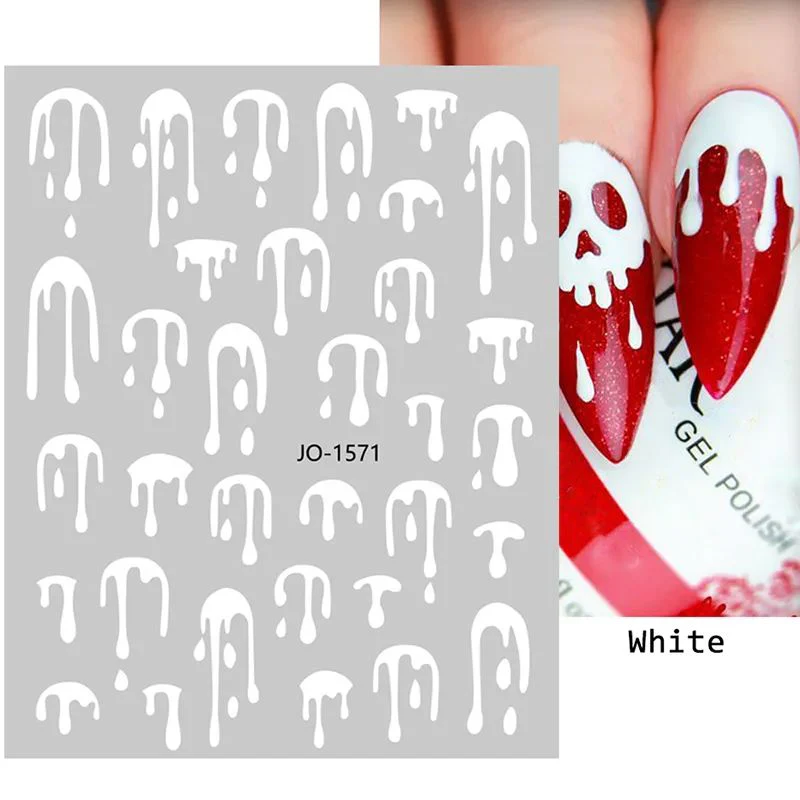 Halloween Nail Art Stickers - JO Series - Image 4