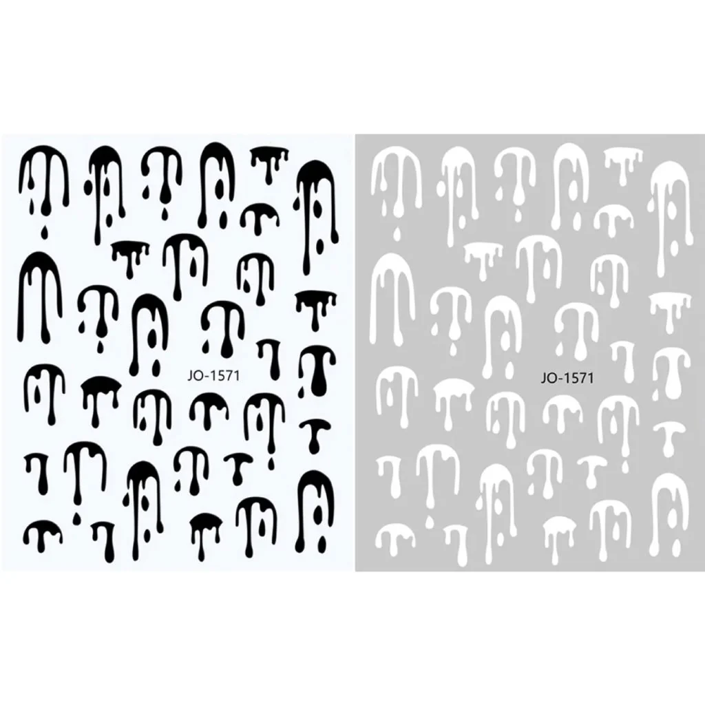Halloween Nail Art Stickers - JO Series - Image 5