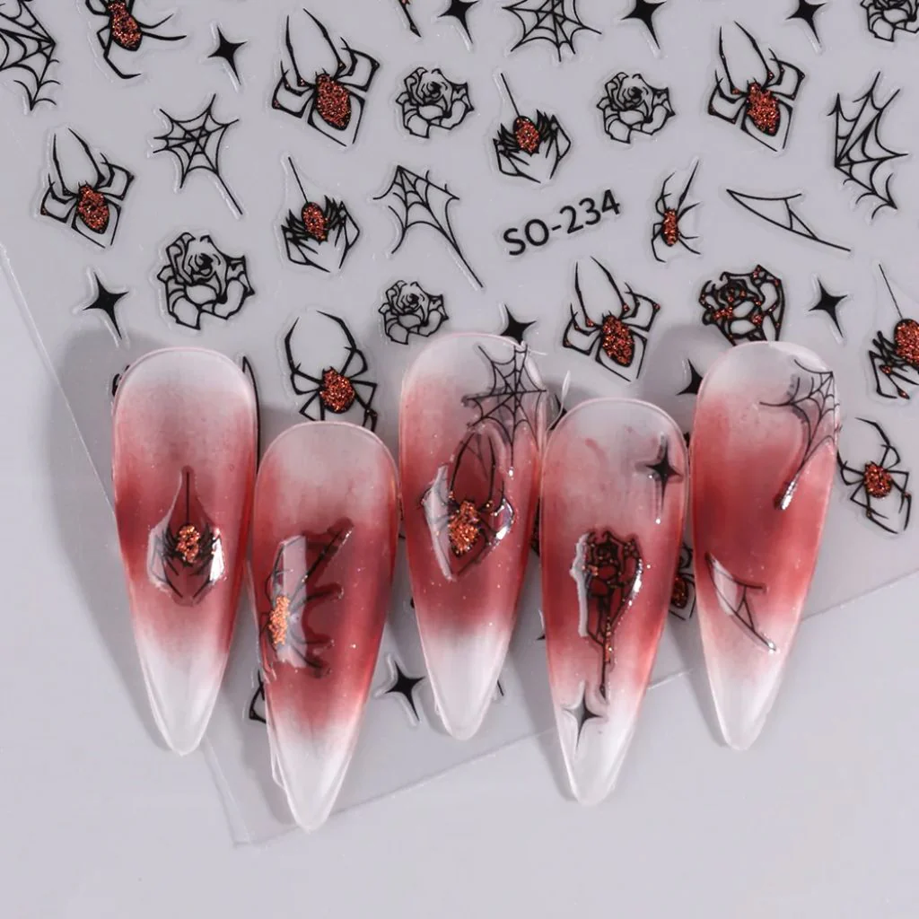 Halloween Nail Art Stickers - SO Series - Image 3