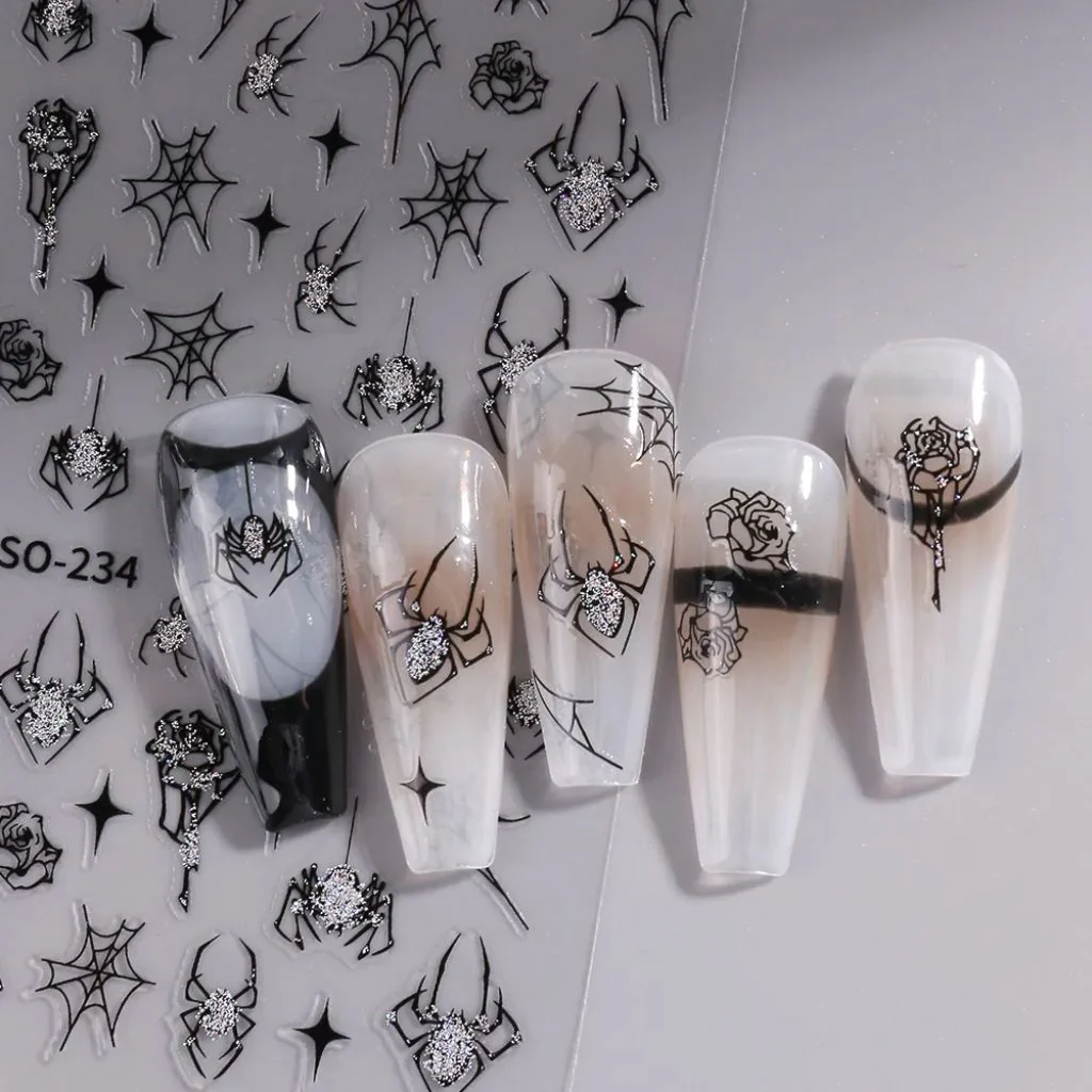 Halloween Nail Art Stickers - SO Series - Image 5