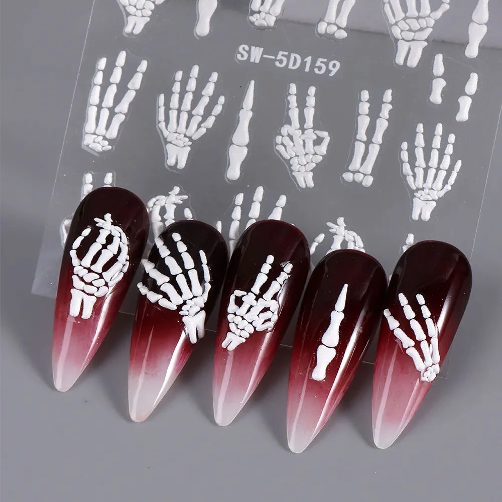 Halloween Nail Art Stickers - SW Series - Image 3