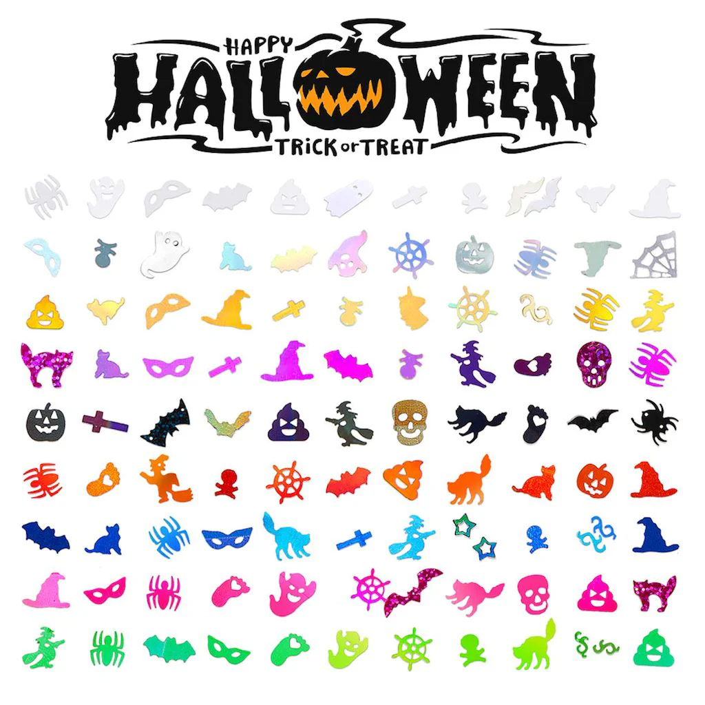 Halloween Nail Decoration Sequins - Image 3