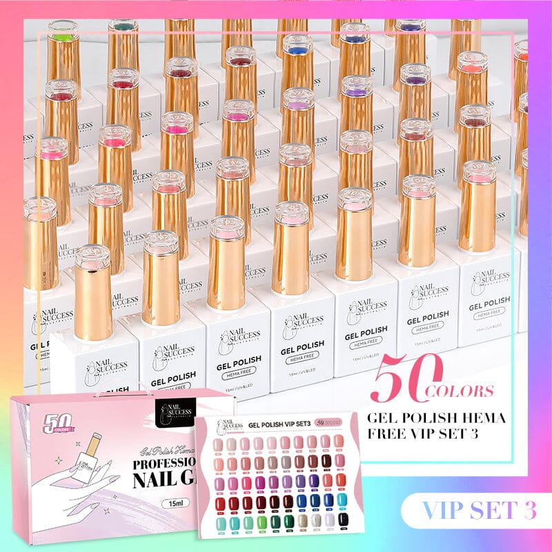 Hema Free Gel Polish Colours 101-150 | Nail Success 15ml - Image 55