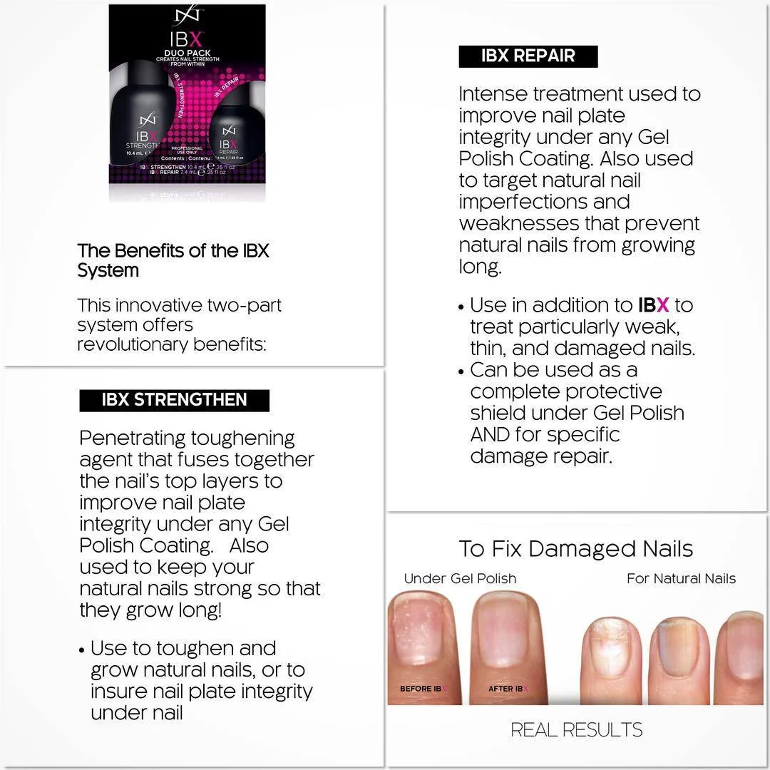 TRIO PACK - IBX MINI PACK Strengthen + Repair + FREE Cuticle Oil - Image 8