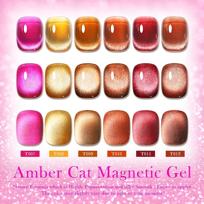 Jelly Amber Cat Eye Magnetic Gel Born Pretty 15ml - Image 2