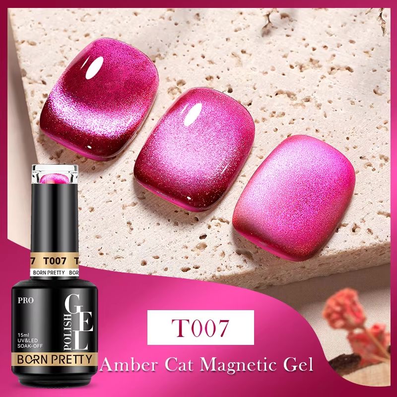 Jelly Amber Cat Eye Magnetic Gel Born Pretty 15ml - Image 3