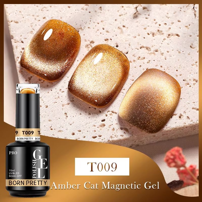 Jelly Amber Cat Eye Magnetic Gel Born Pretty 15ml - Image 6