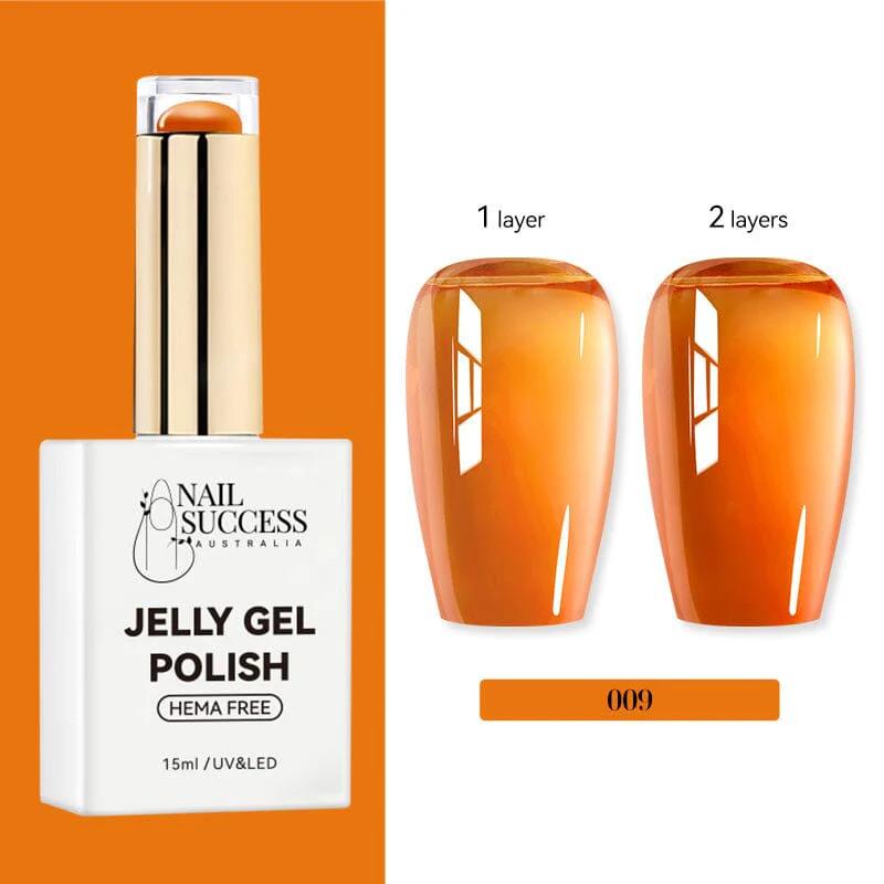 Jelly Gel Polish Colours Hema Free Nail Success 15ml - Image 13