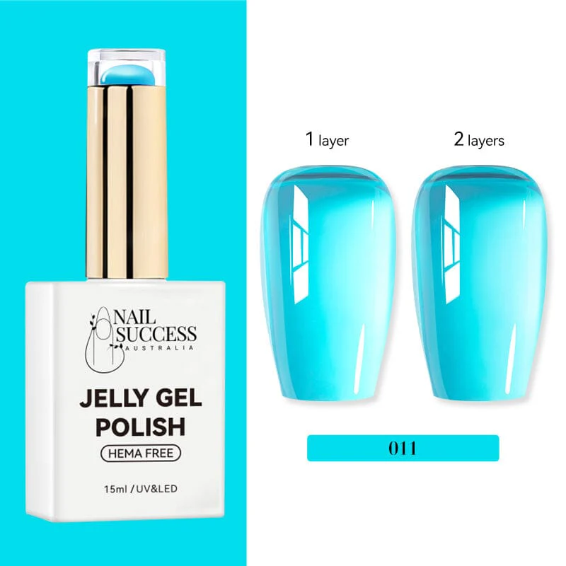 Jelly Gel Polish Colours Hema Free Nail Success 15ml - Image 15