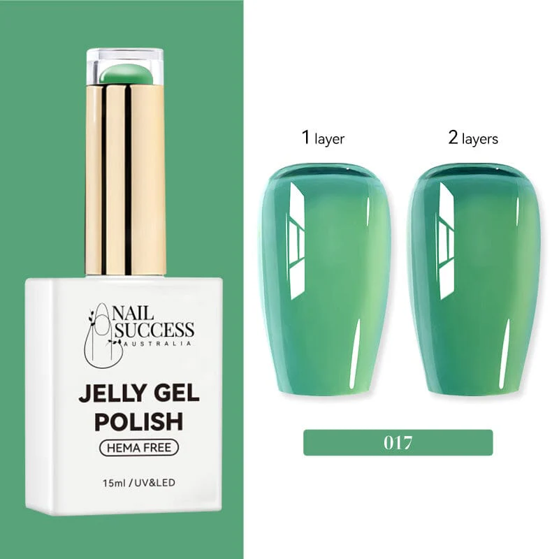 Jelly Gel Polish Colours Hema Free Nail Success 15ml - Image 21