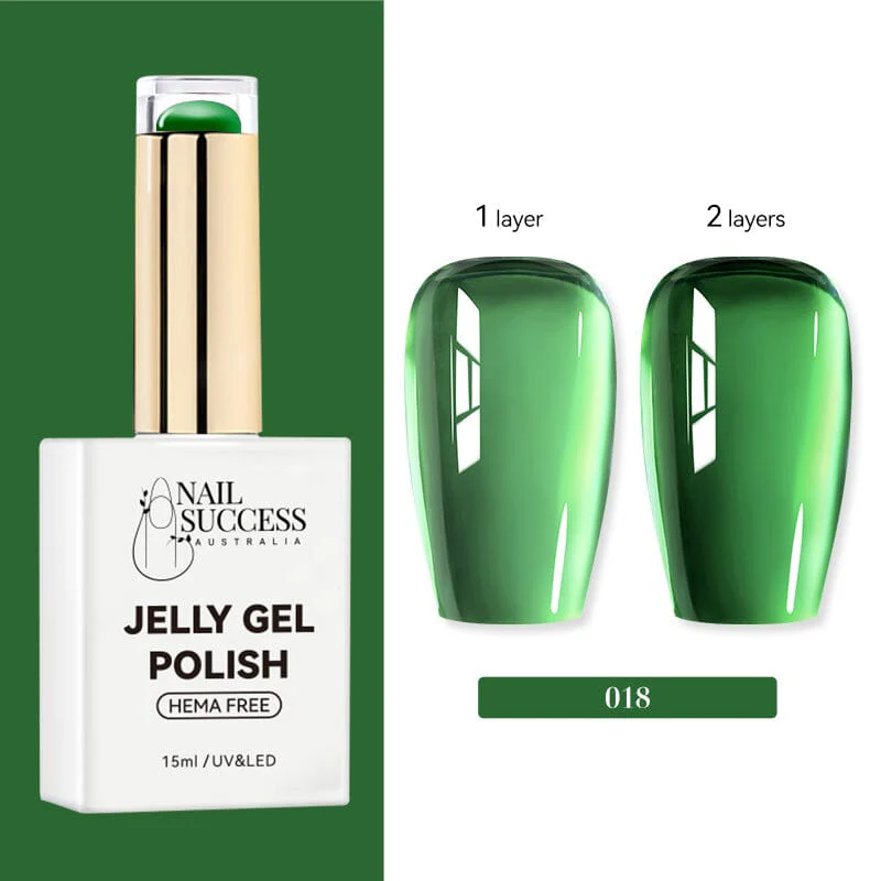 Jelly Gel Polish Colours Hema Free Nail Success 15ml - Image 22