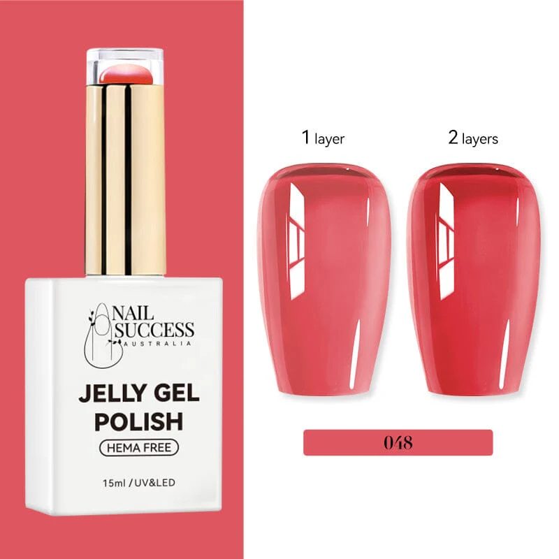 Jelly Gel Polish Colours Hema Free Nail Success 15ml - Image 52