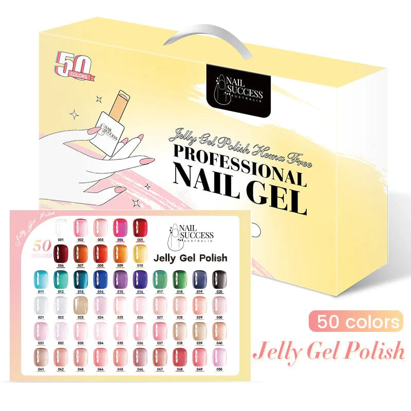 Jelly Gel Polish Colours Hema Free Nail Success 15ml Collection - Image 5