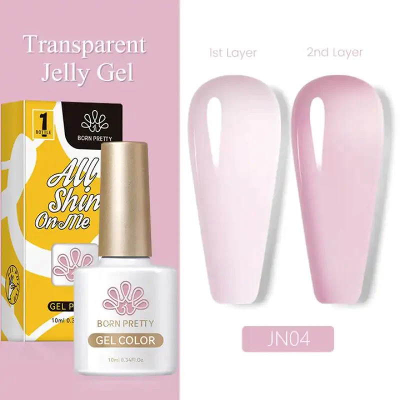 Jelly Nude Gel Polish Born Pretty - Image 10