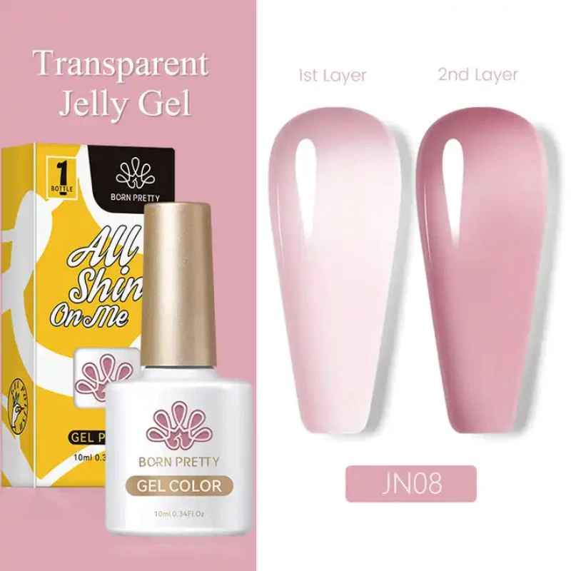 Jelly Nude Gel Polish Born Pretty - Image 14