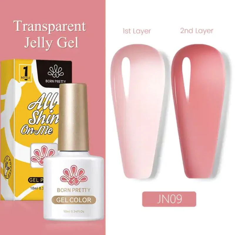 Jelly Nude Gel Polish Born Pretty - Image 15