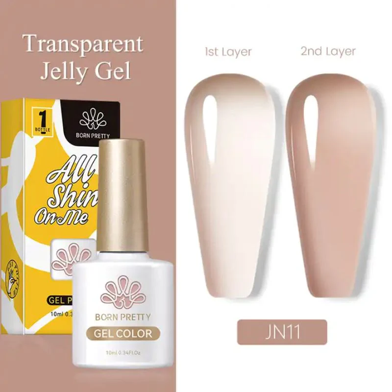 Jelly Nude Gel Polish Born Pretty - Image 17
