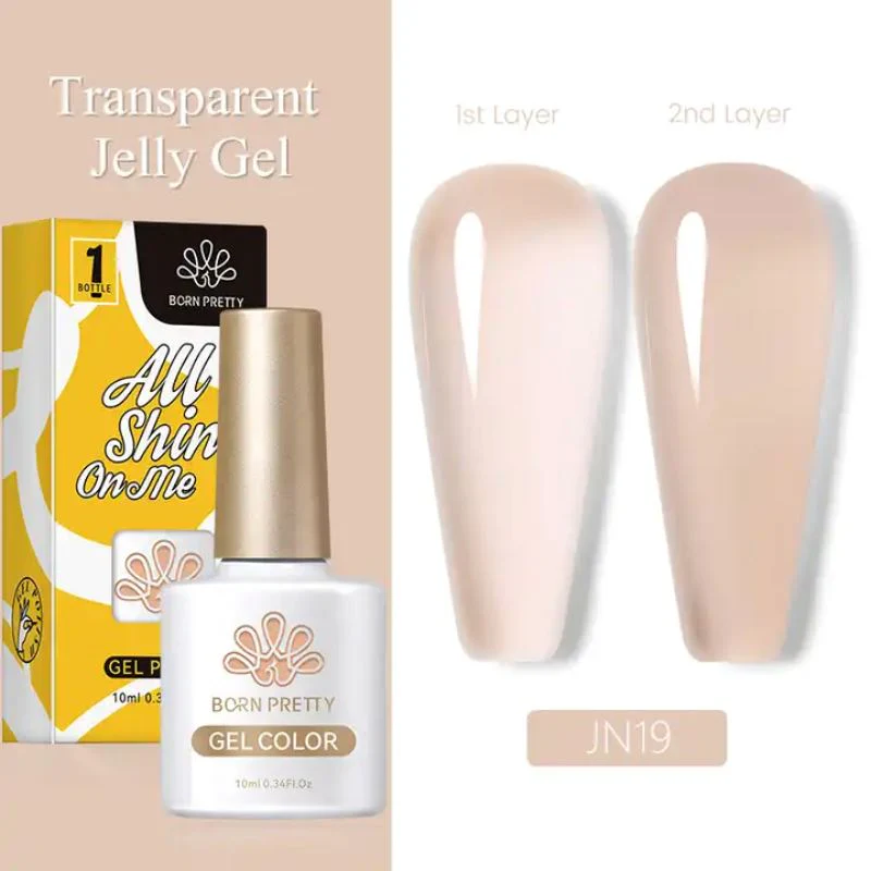 Jelly Nude Gel Polish Born Pretty - Image 25