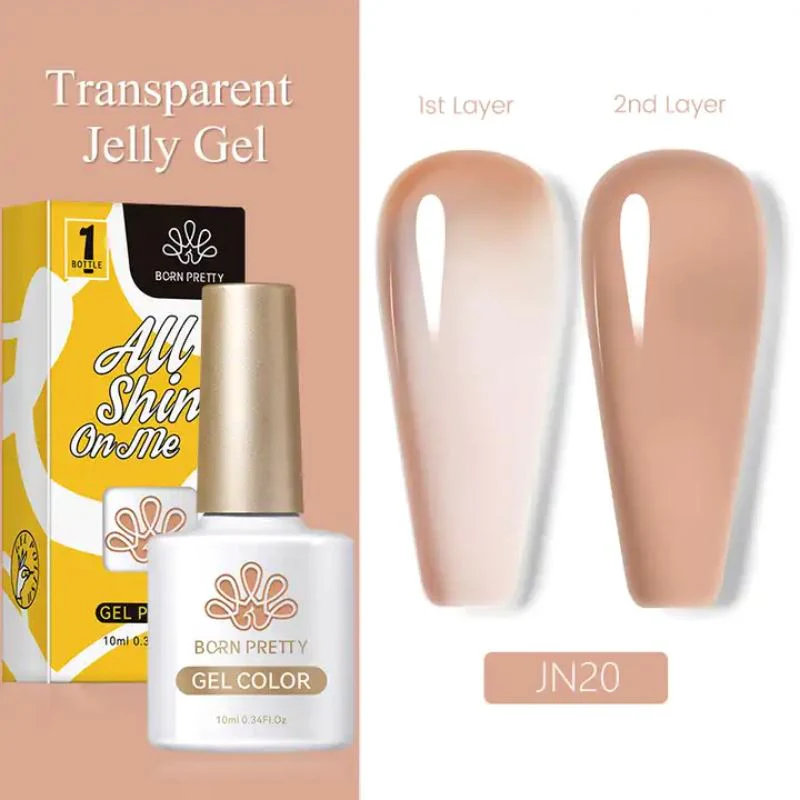 Jelly Nude Gel Polish Born Pretty - Image 26
