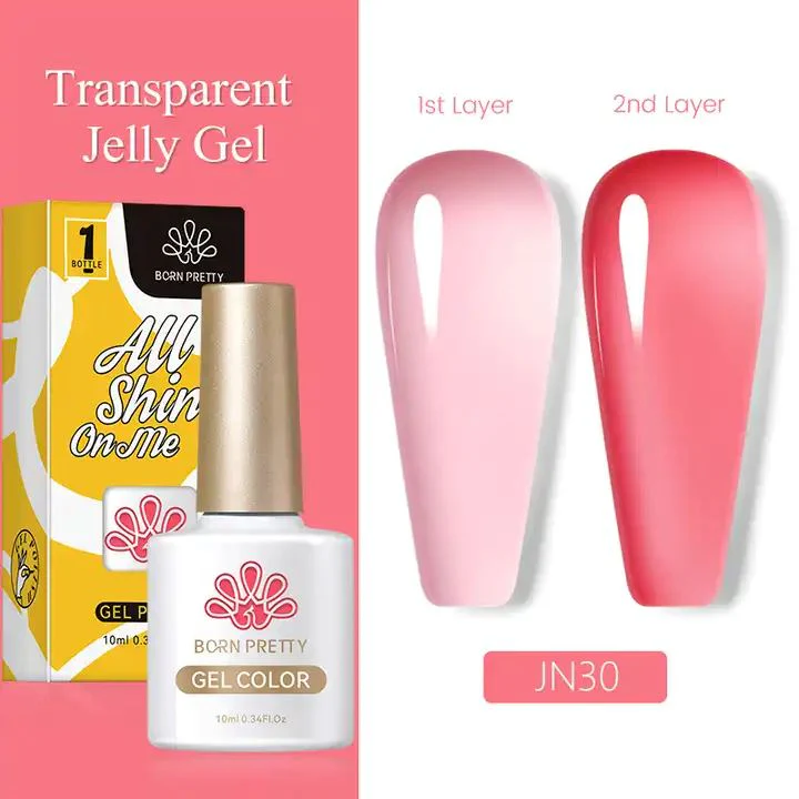 Jelly Nude Gel Polish Born Pretty - Image 34