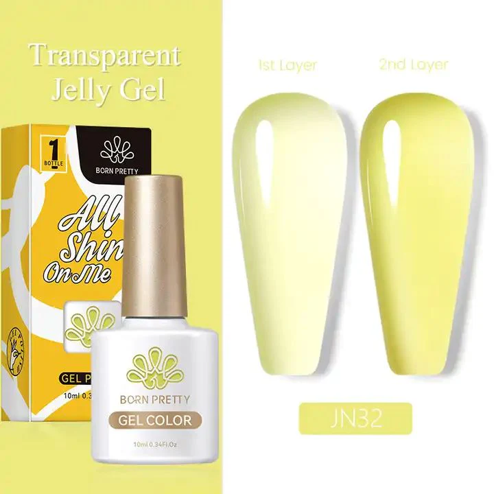 Jelly Nude Gel Polish Born Pretty - Image 36