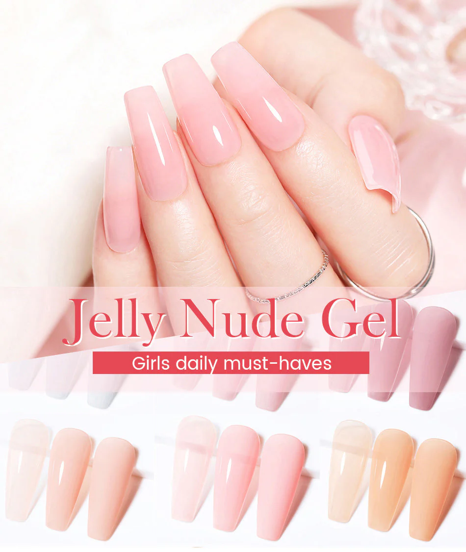 Jelly Nude Gel Polish Born Pretty - Image 4