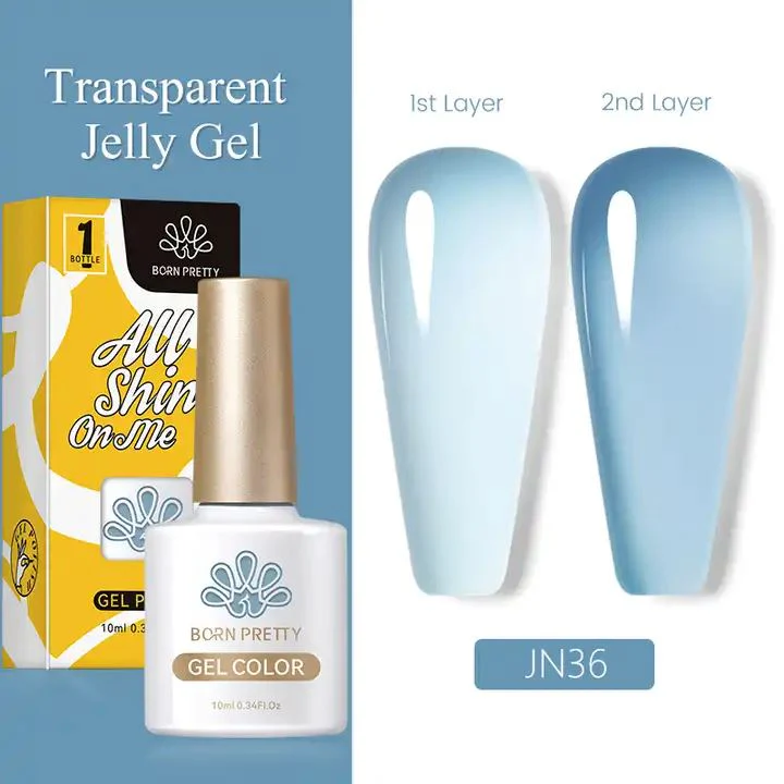 Jelly Nude Gel Polish Born Pretty - Image 40