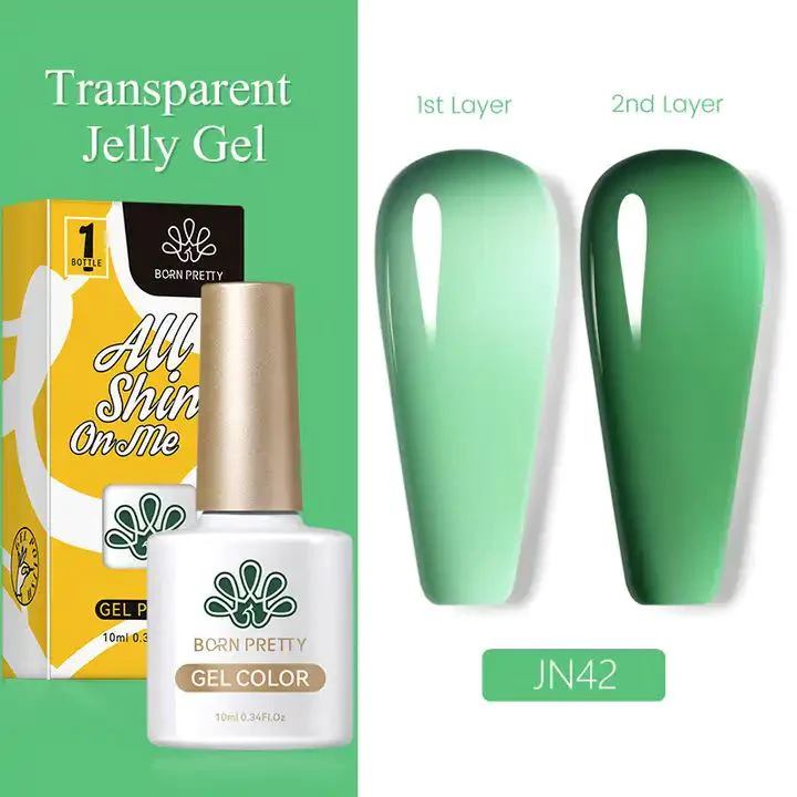 Jelly Nude Gel Polish Born Pretty - Image 45