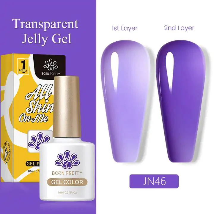 Jelly Nude Gel Polish Born Pretty - Image 49