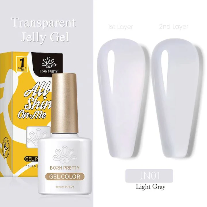 Jelly Nude Gel Polish Born Pretty - Image 58