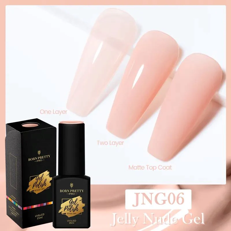 Jelly Nude Gel Born Pretty 15ml - Image 10
