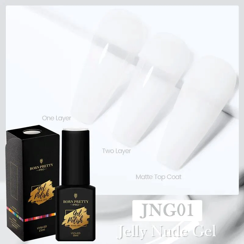 Jelly Nude Gel Born Pretty 15ml - Image 5
