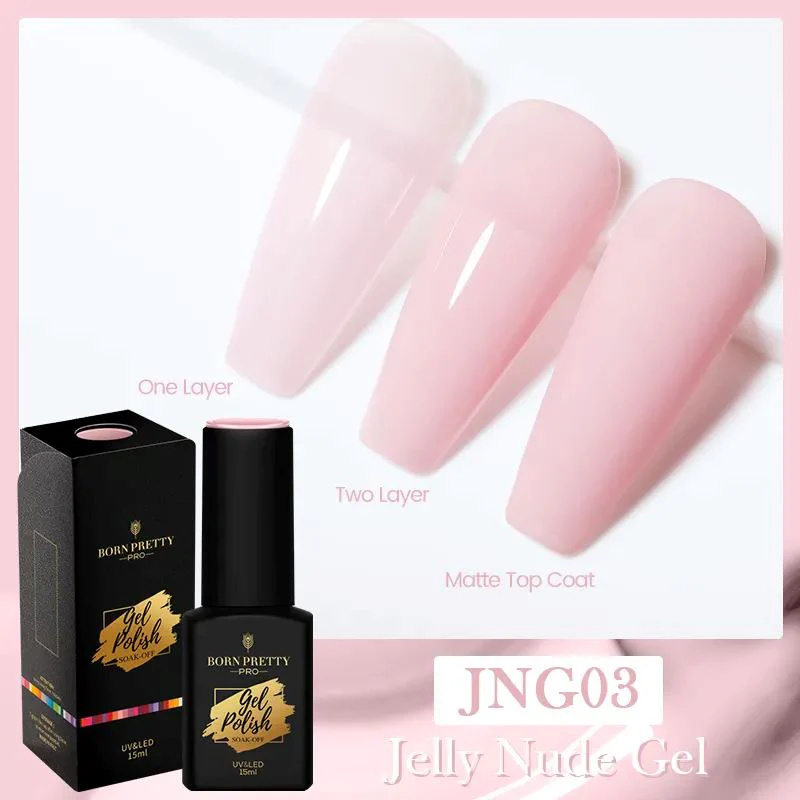 Jelly Nude Gel Born Pretty 15ml - Image 7